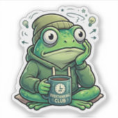 Autocollant Grenouille Ruminante (Devant)