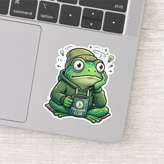 Autocollant Grenouille Ruminante