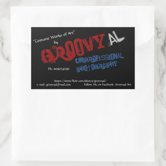 Autocollant Groovyal (Sac)