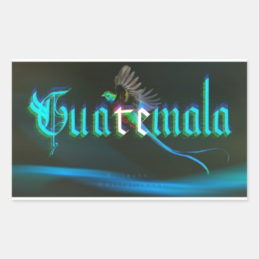 Autocollant Guatemala (Devant)