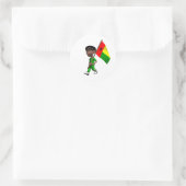 Autocollant Guinée Bissau (Sac)