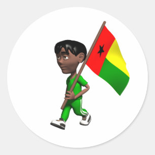 Autocollant Guinée Bissau