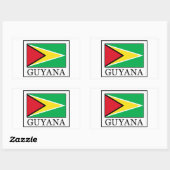 Autocollant Guyana (Feuille)