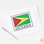 Autocollant Guyana (Enveloppe)