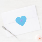 Autocollant H lettre alphabet. (Enveloppe)