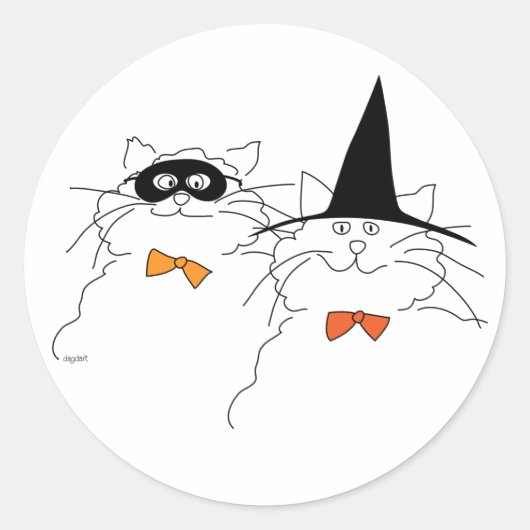Autocollant Halloween Catty (Devant)