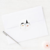 Autocollant Halloween Catty (Enveloppe)