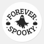 Autocollant Halloween éternellement effrayant (Devant)