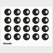 Autocollant HALLOWEEN FANTÔME - BOO 2 (Feuille)