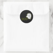 Autocollant HALLOWEEN FANTÔME - BOO 2 (Sac)