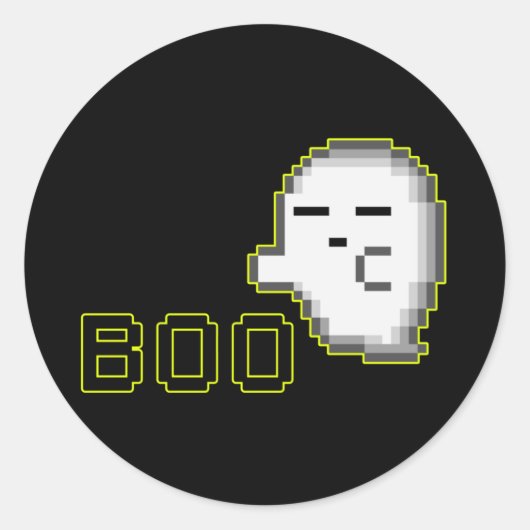 Autocollant HALLOWEEN FANTÔME - BOO 2 (Devant)