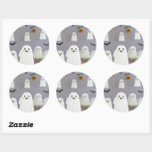 Autocollant Halloween Gentil Fantôme (Feuille)