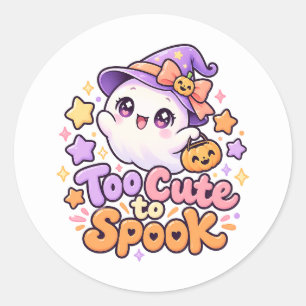 Autocollant Halloween Kawaii Trop Mignon pour Effr