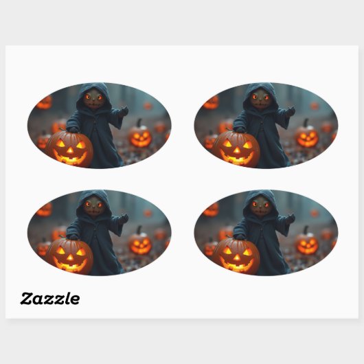 autocollant hallowin (Feuille)