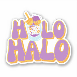 Autocollant Halo-Halo