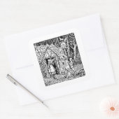 Autocollant Hansel et Grettel (Enveloppe)