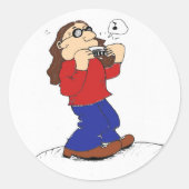Autocollant Harmonica Man (Devant)