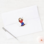 Autocollant Harmonica Man (Enveloppe)