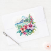 Autocollant hawaïen (Enveloppe)