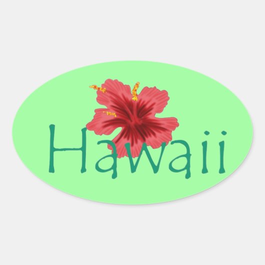 Autocollant Hawaii (Devant)