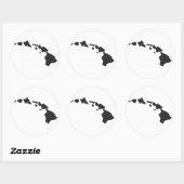 Autocollant Hawaiian Islands (Feuille)