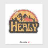 Autocollant Healy, Alaska (Feuille)