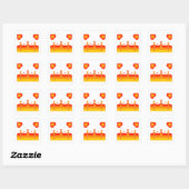 Autocollant Heart-Scape (Feuille)