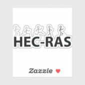 autocollant HEC-RAS (Feuille)
