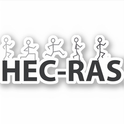 autocollant HEC-RAS (Devant)