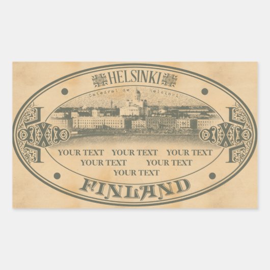 Autocollant Helsinki (Devant)