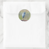 autocollant héron (Sac)