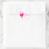 Autocollant Heureuse Sainte-Valentin (Sac)