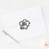 Autocollant Hibiscus (Enveloppe)