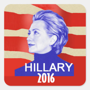 Autocollant Hillary 2016