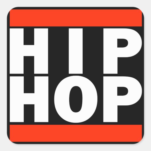 Autocollant HIP HOP (Devant)
