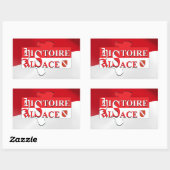 Autocollant Histoire Alsace - Elsàss Gschicht (Feuille)