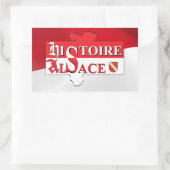 Autocollant Histoire Alsace - Elsàss Gschicht (Sac)