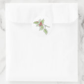 Autocollant Holly et Berry (Sac)