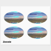 Autocollant Honolulu Hawaii (Feuille)