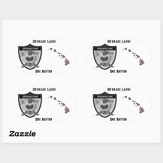 Autocollant Ho'okahi Lahui (Feuille)