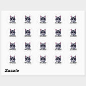 Autocollant humoristique Cool Cat (Feuille)
