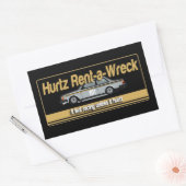 Autocollant Hurtz Rent-a-Wreck (Enveloppe)