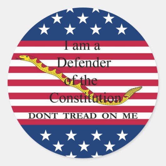 Autocollant I-am-a-Defender (Devant)