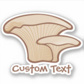 Autocollant Icône Champignons (Devant)