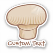 Autocollant Icône Champignons (Devant)