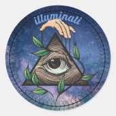 Autocollant Illuminati CUSTOM (Devant)