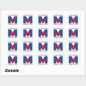 autocollant "I'm With Mambo" (Feuille)