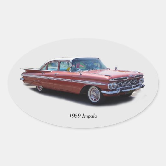 Autocollant Impala 1959 (Devant)