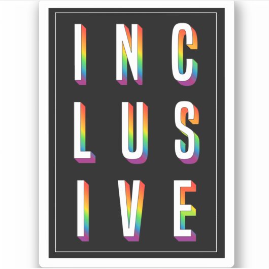 AUTOCOLLANT INCLUSIF (Devant)