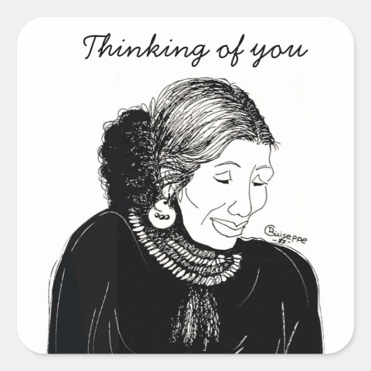 Autocollant indien (Devant)